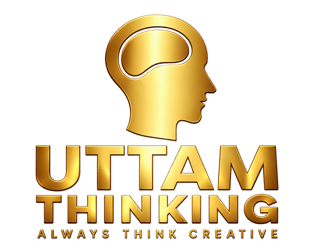 uttam thinking remove background logo